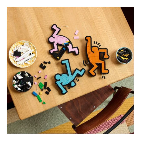 LEGO Art Keith Haring Dansende Figuren - 31216 - Image 7