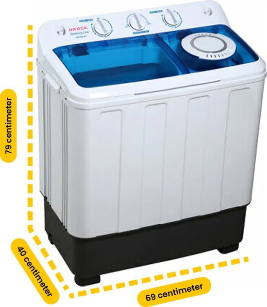 Brock XL camping wasmachine WM 6002 WH - Image 5