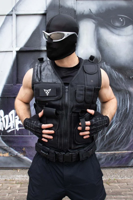 Holy Raver Vest - Heren - Zwart - Limited Edition - Image 3