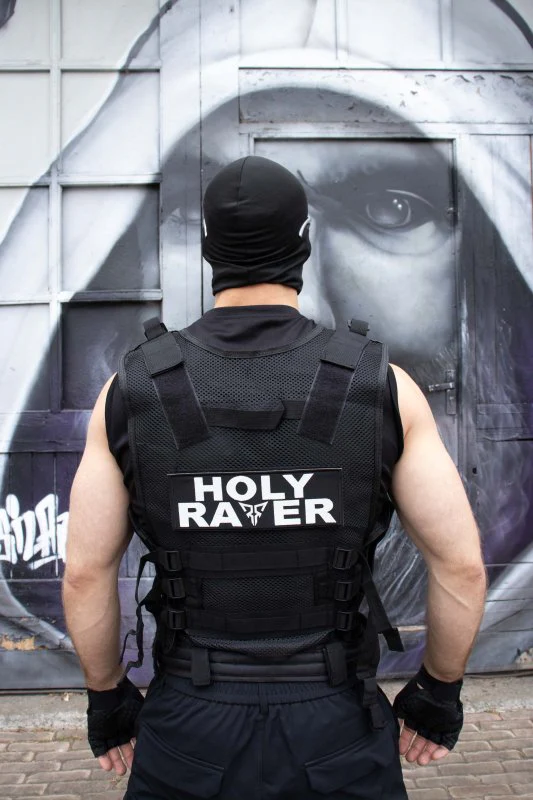 Holy Raver Vest - Heren - Zwart - Limited Edition - Image 4