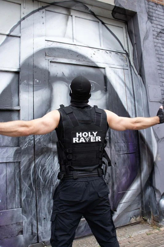Holy Raver Vest - Heren - Zwart - Limited Edition - Image 5