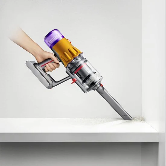 Dyson V12 Detect Slim Absolute - Steelstofzuiger - Nikkel/Geel - 150 Air Watts - Lichtgewicht - Image 12