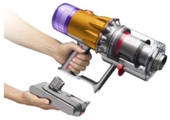 Dyson V12 Detect Slim Absolute - Steelstofzuiger - Nikkel/Geel - 150 Air Watts - Lichtgewicht - Image 19