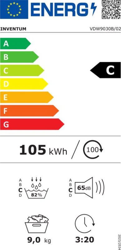 Inventum warmtepompdroger VDW9030B - Zwart - Image 2