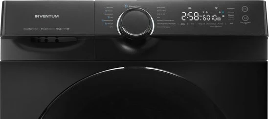 Inventum wasmachine VWM1010B - 10kg - Zwart - Image 3