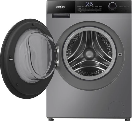Everglades wasmachine EVWM71412AG - 7kg - Grijs - Image 6