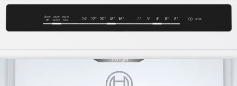 Bosch koelkast KGN362LBF - Serie 4 - RVS look - Image 3