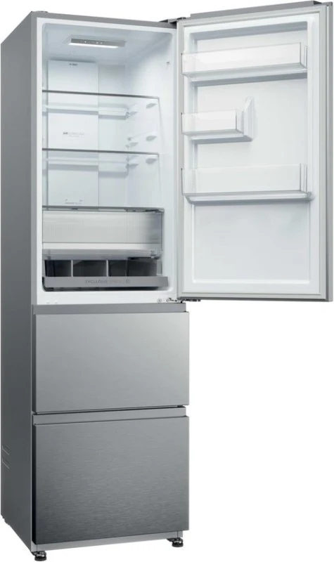 Haier koelkast HTR3518ENMX - Direct Access Lades - RVS - Image 4