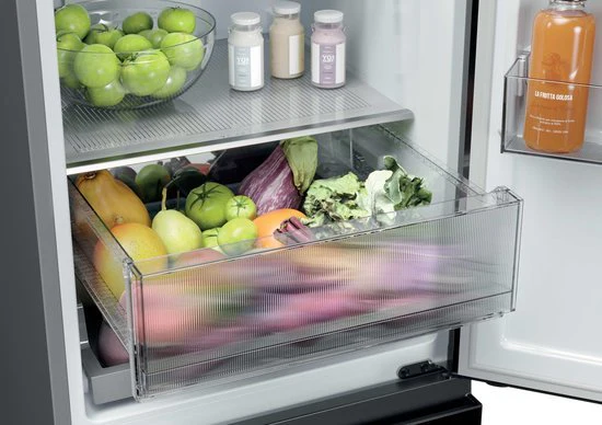 Haier koelkast HTR3518ENMX - Direct Access Lades - RVS - Image 7