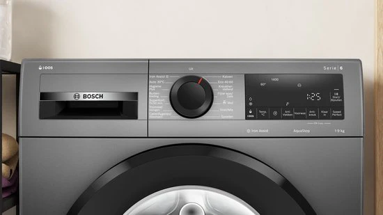 Bosch wasmachine WGG244FNNL Serie 6 met stoom - Grijs - Image 3