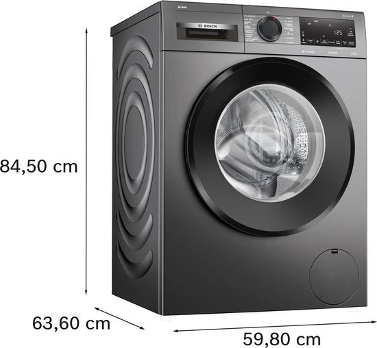 Bosch wasmachine WGG244FNNL Serie 6 met stoom - Grijs - Image 7