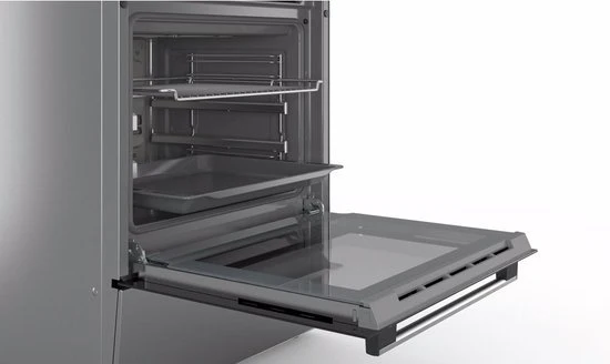 Bosch keramisch fornuis HKR39C250 - RVS - Image 4